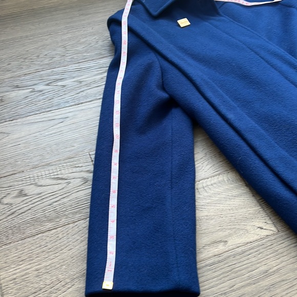 🔥électre Paris🔥 | Vintage royal blue pure virgin wool long peacoat - Picture 15 of 15